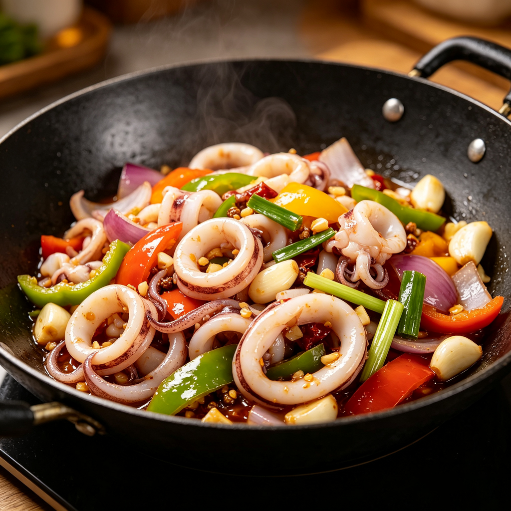 Frozen Whole Squid